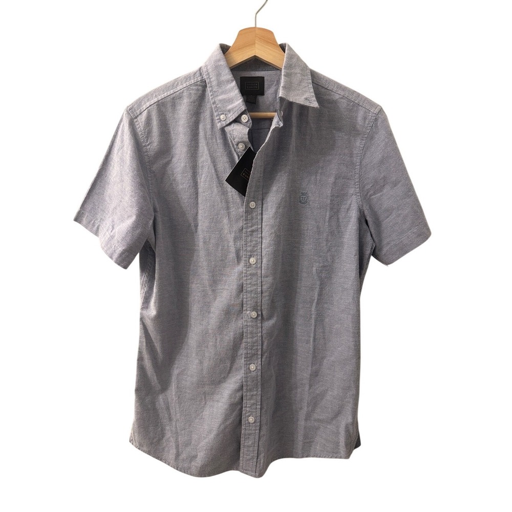 14th‎ & Union Short-Sleeve Button-Down Shirt in Light Blue